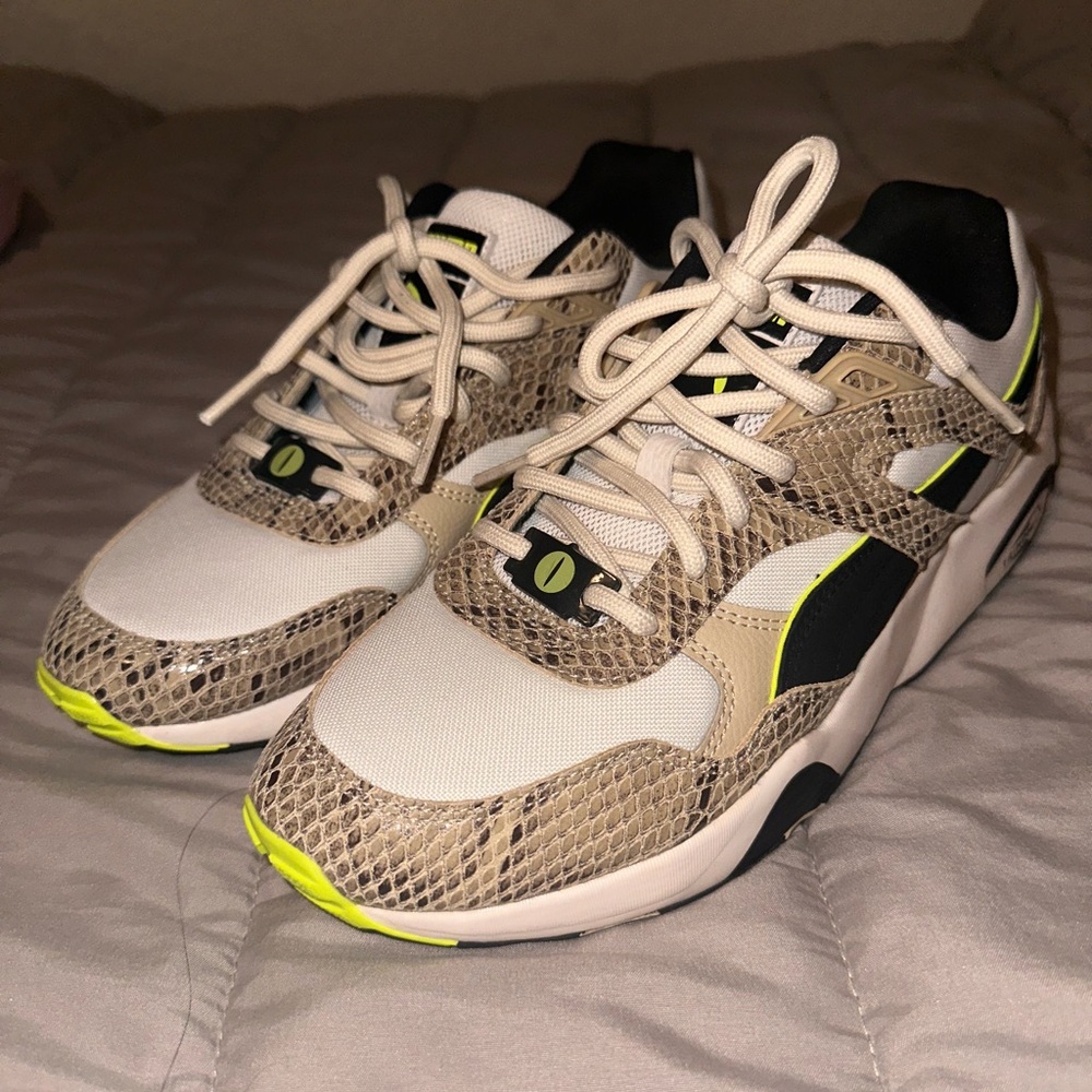 PUMA | Snake Skin & Neon Green